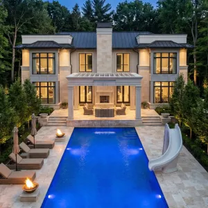 Blue Runway Villa Pool Escape