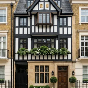 Tudor Framed Garden Townhouse Retreat