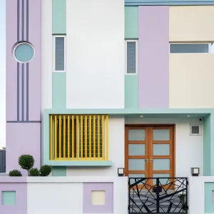 Pastel Perfection: A Colorful Geometric Delight