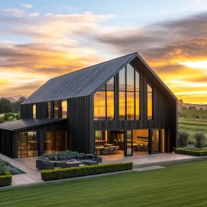 Slanted Roof Chic on Sunset Hill