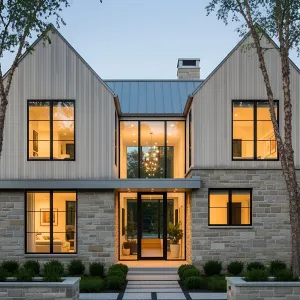 Nordic Elegance: Light, Stone, and Laughter