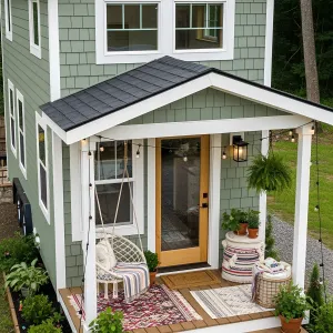 Charming Emerald Bungalow with Swinging Porch