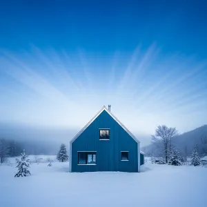 Frostline Azure Gable Cabin