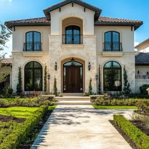 Chic Chateau with a Sunlit Smile
