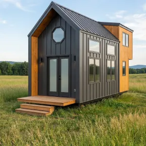 Graphite Meadow Lofted Tiny Haven