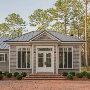 The Pine-Crowned Cottage: A Southern Serenade