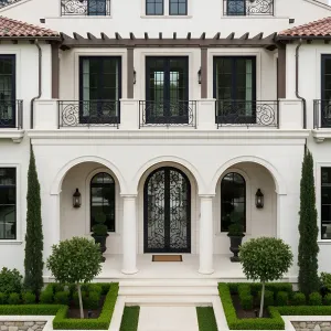 Marble Majesty: Terraced Villa Extravaganza