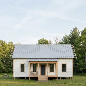 Modern Farmhouse Porch Cabin