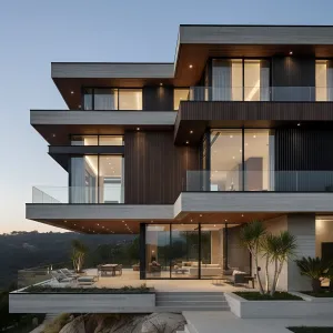Sierra Ledge Cantilever Residence