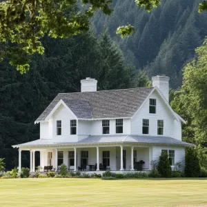 White Gable Getaway: A Forest Embrace