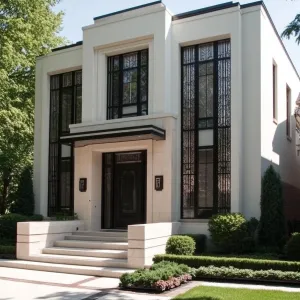 A Bold Deco Tranquility