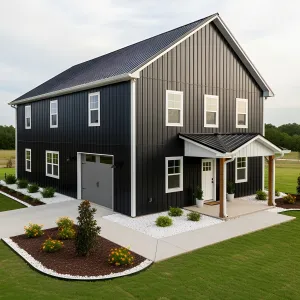 Grand Garage Galore: The Barn Home Bliss