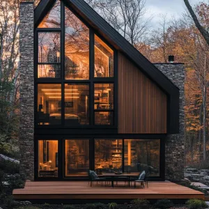 Rustic Elegance in the Woods