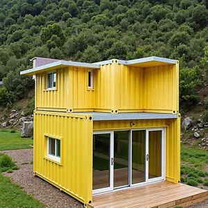 Sunny Steel Retreat: A Pop of Cheer