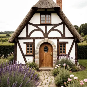 Charming Thatch-And-Timber Abode