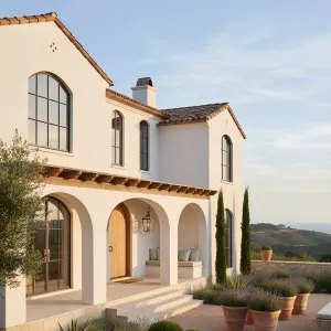 Sun-Kissed Loggia Hillside Home