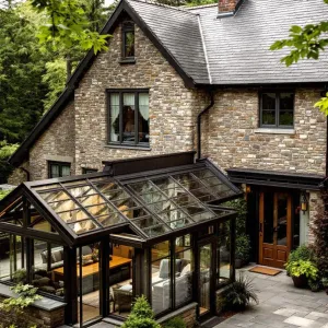 Secluded Stone Solarium