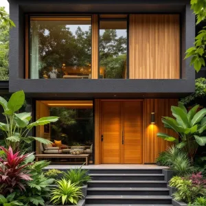 Tropical Tranquility: A Haven of Wooden Wonder