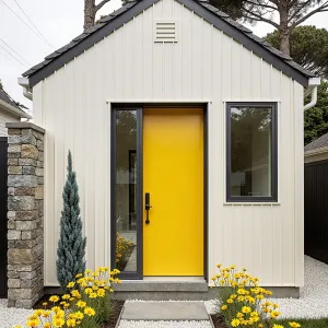 Sunlit Welcome: A Quirky Cottage Tale