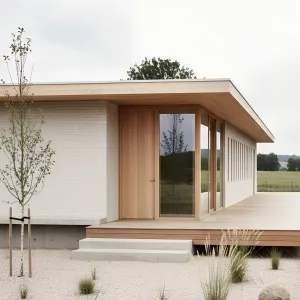 Warm Minimalist Farmhouse Pavilion