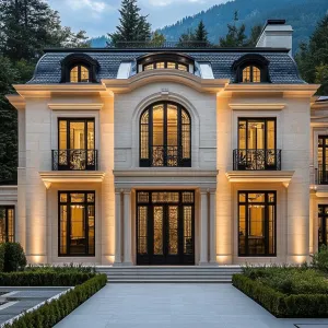Ember Glow at the Neoclassical Retreat