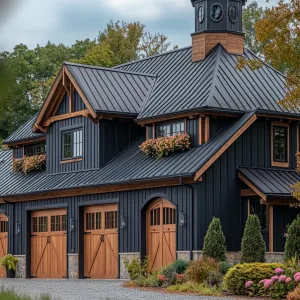 Farmhouse Chic with a Cupola Peak