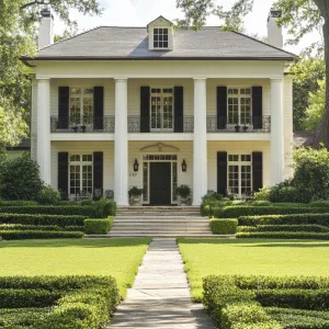 Southern Manor: A Two-Story Ode to Style
