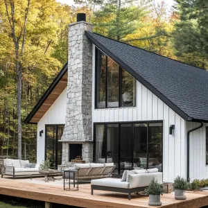 Chic Rustic Retreat With A Modern Twist