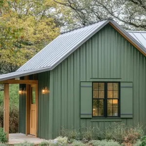 Green Galvanized Getaway