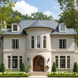 Luxurious Lair of Curved Grandeur