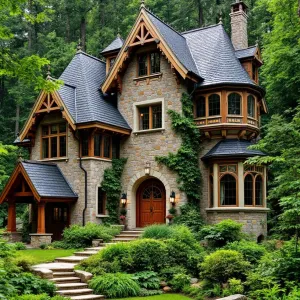 Whimsical Stone Hideaway