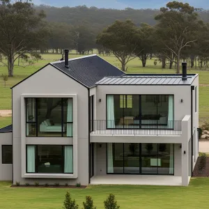 Scenic Simplicity: A Farmhouse Delight