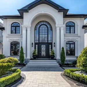 Grand Entrance with Columns of Charm