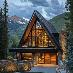 Chalet Hideout with a View