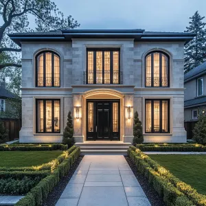 The Illustrious Facade of Nocturnal Charm