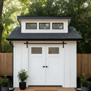 Monochrome Clerestory Garden Studio