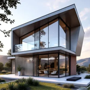 Gleaming Glass Retreat