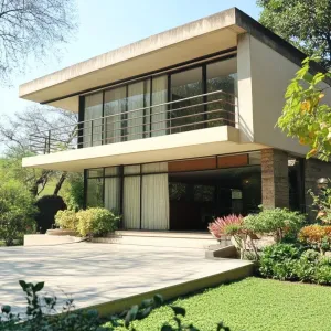The Floating Terrace: A Modern Retreat