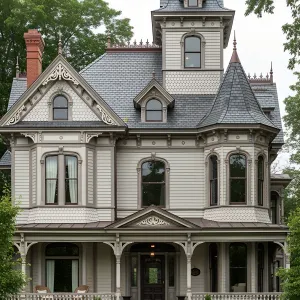 Victorian Whimsy: A Towering Delight in the Green