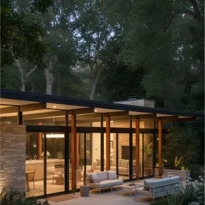 Mid-Century Marvel Among the Trees