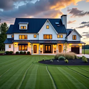 Sunset Splendor with a Modern Twist