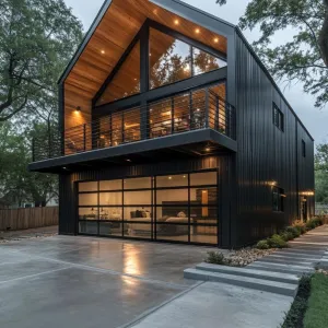 Sumptuous Steel Retreat with Urban Allure