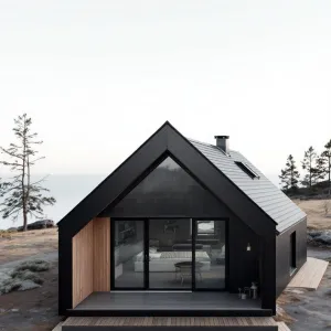 A Black Gem on the Fjord