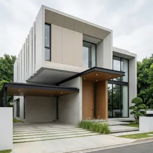 Hovering Gallery Courtyard City House