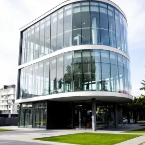 Glass Carousel: Round and About Elegance