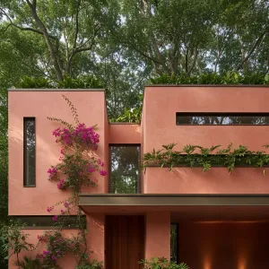 Verdant Terracotta Canopy Villa