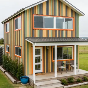 Quirky Stripe Shack