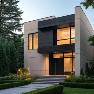 Boxy Zen Garden: Where Minimalism Meets Greenery