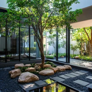 The Tranquil Glimpse Grove