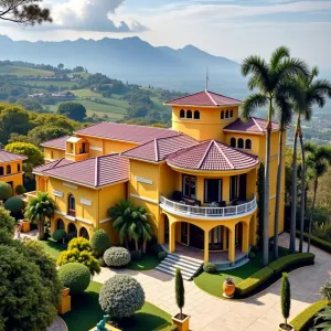 Sunshine Splendor Amidst Emerald Hills